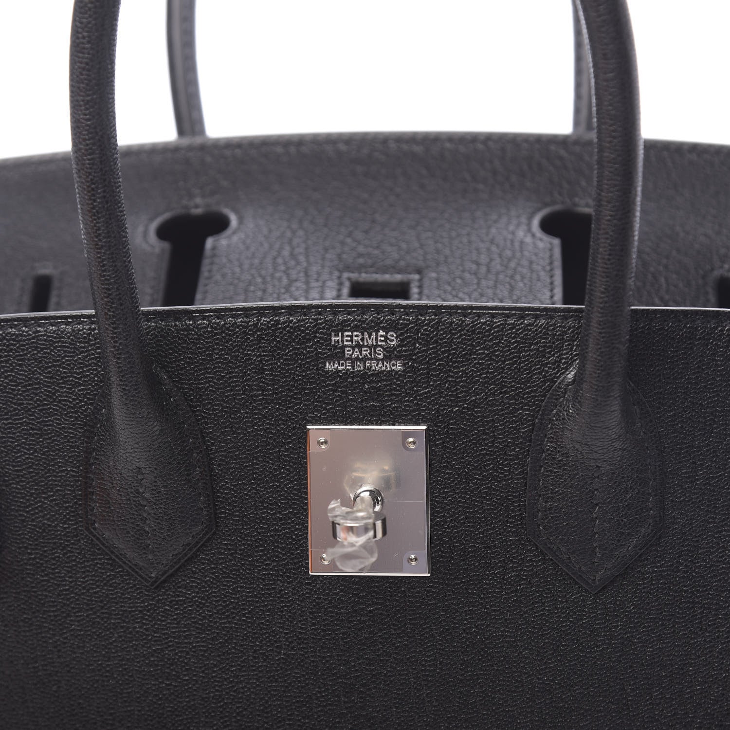 Hermes Chevre de Coromandel Birkin 30 Black 6 of 11