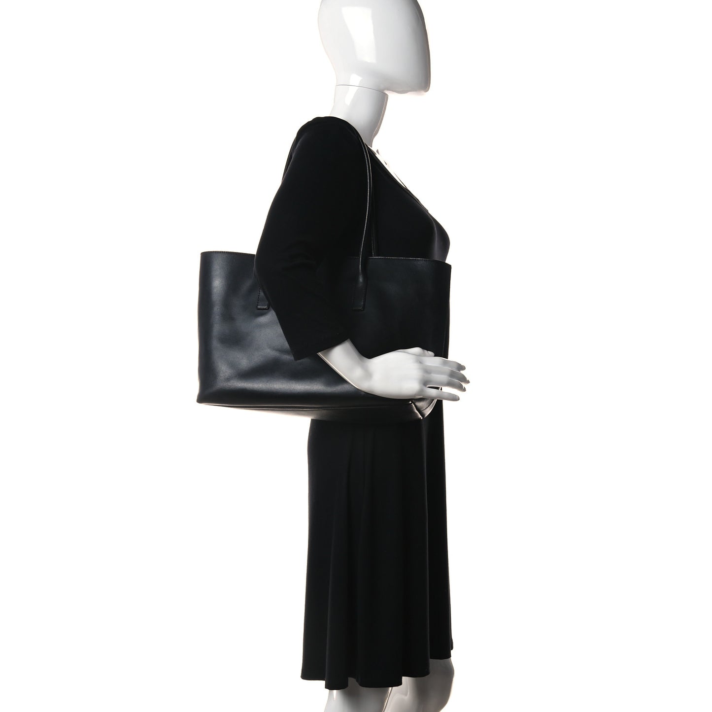 Soft Calfskin Tote Black