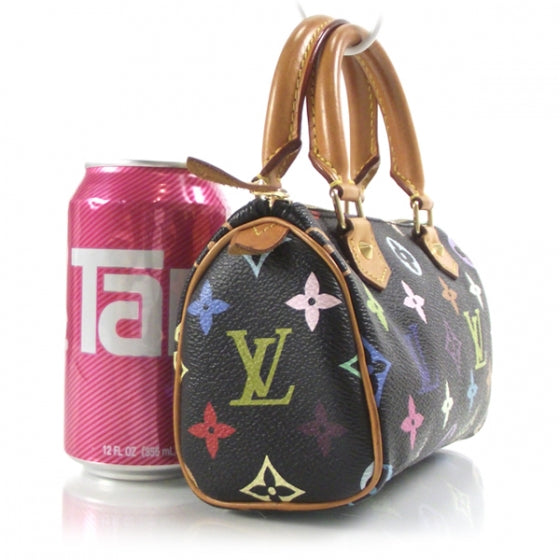 Monogram Multicolor Mini Sac HL Speedy Black