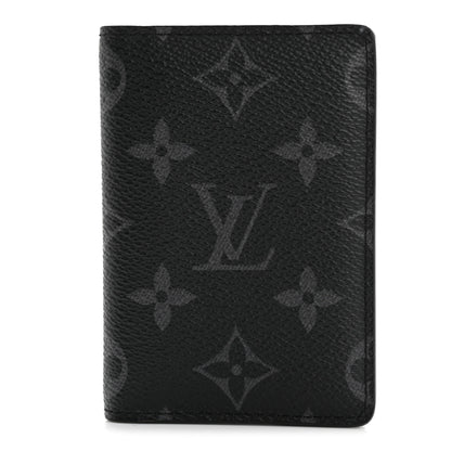 Louis Vuitton Monogram Eclipse Pocket Organizer NM 1 of 9
