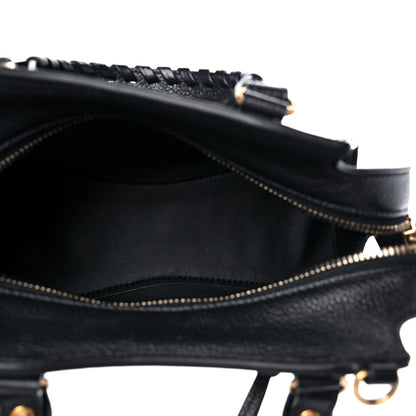 Balenciaga Grained Calfskin Neo Classic Gold Hardware Mini City Black 5 of 7