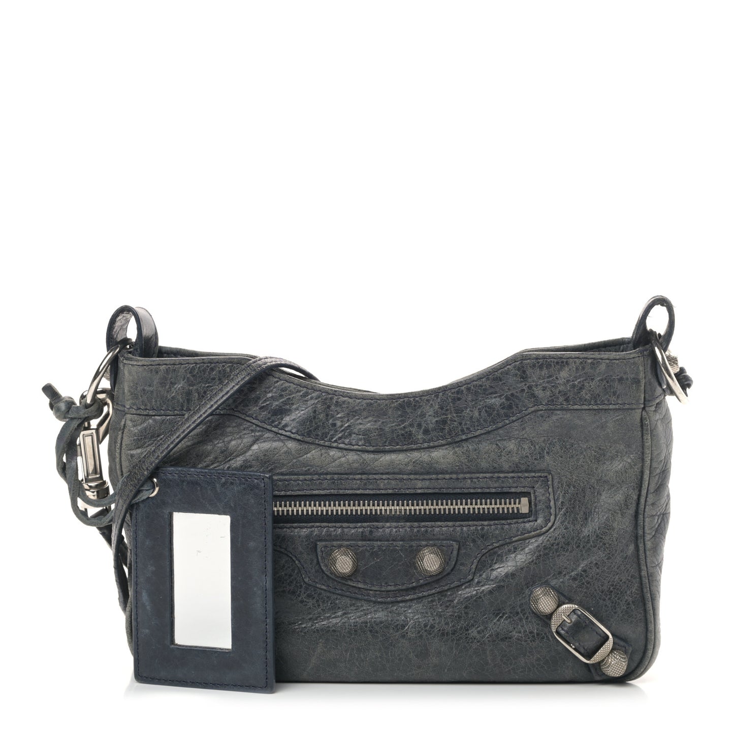 Agneau Giant 12 Silver Hardware Hip Dark Night