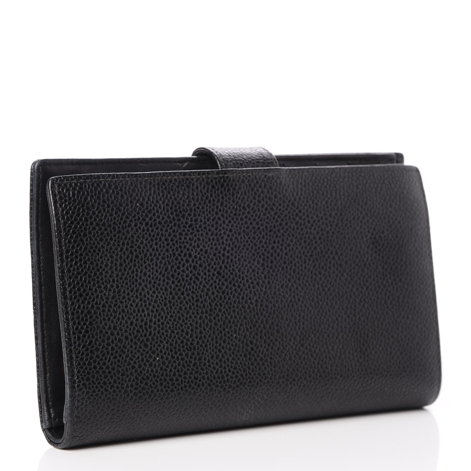 Chanel Caviar Timeless CC French Wallet Black 3 of 9