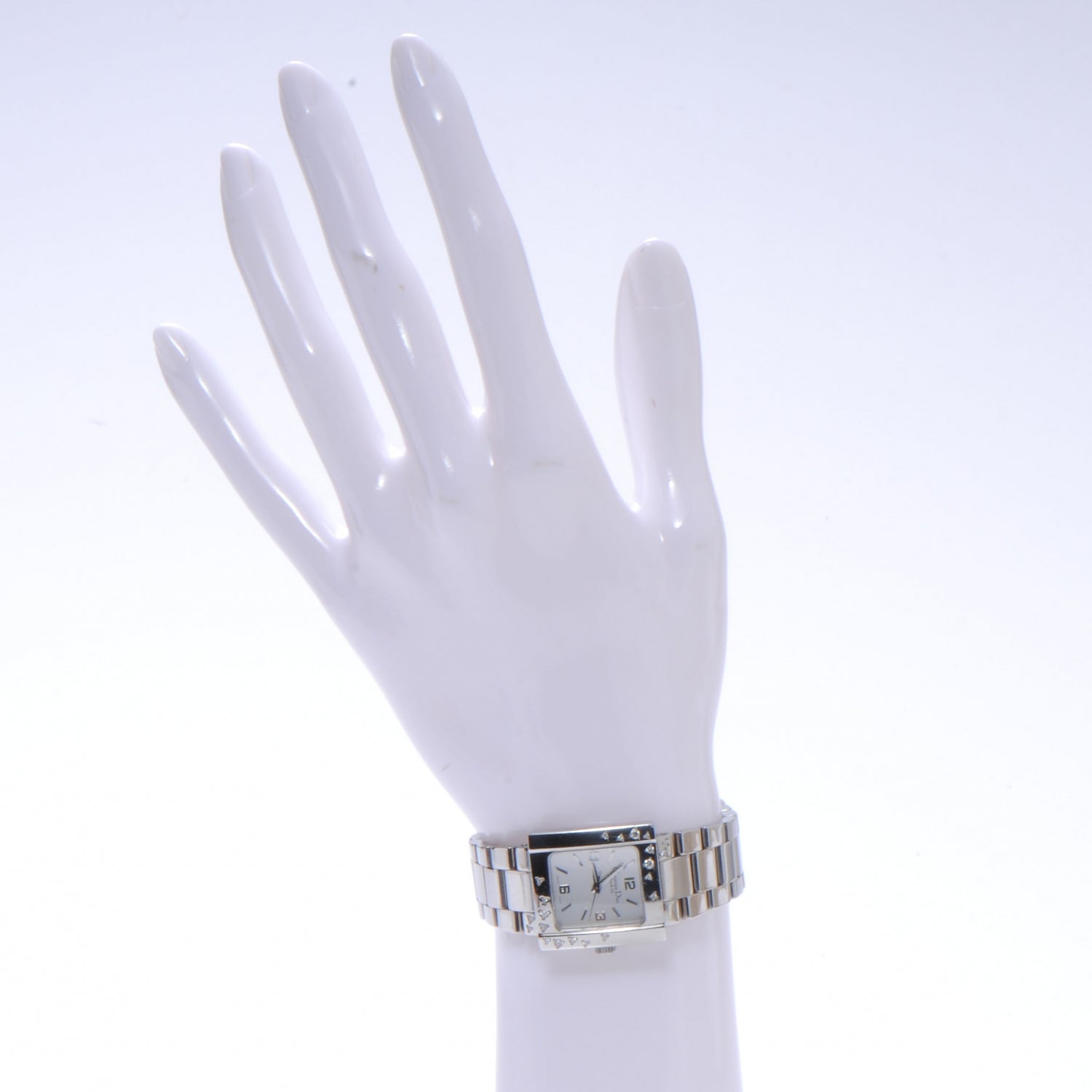 Christian Dior Stainless Steel Diamond 24mm Riva Quartz Watch 2 of 7