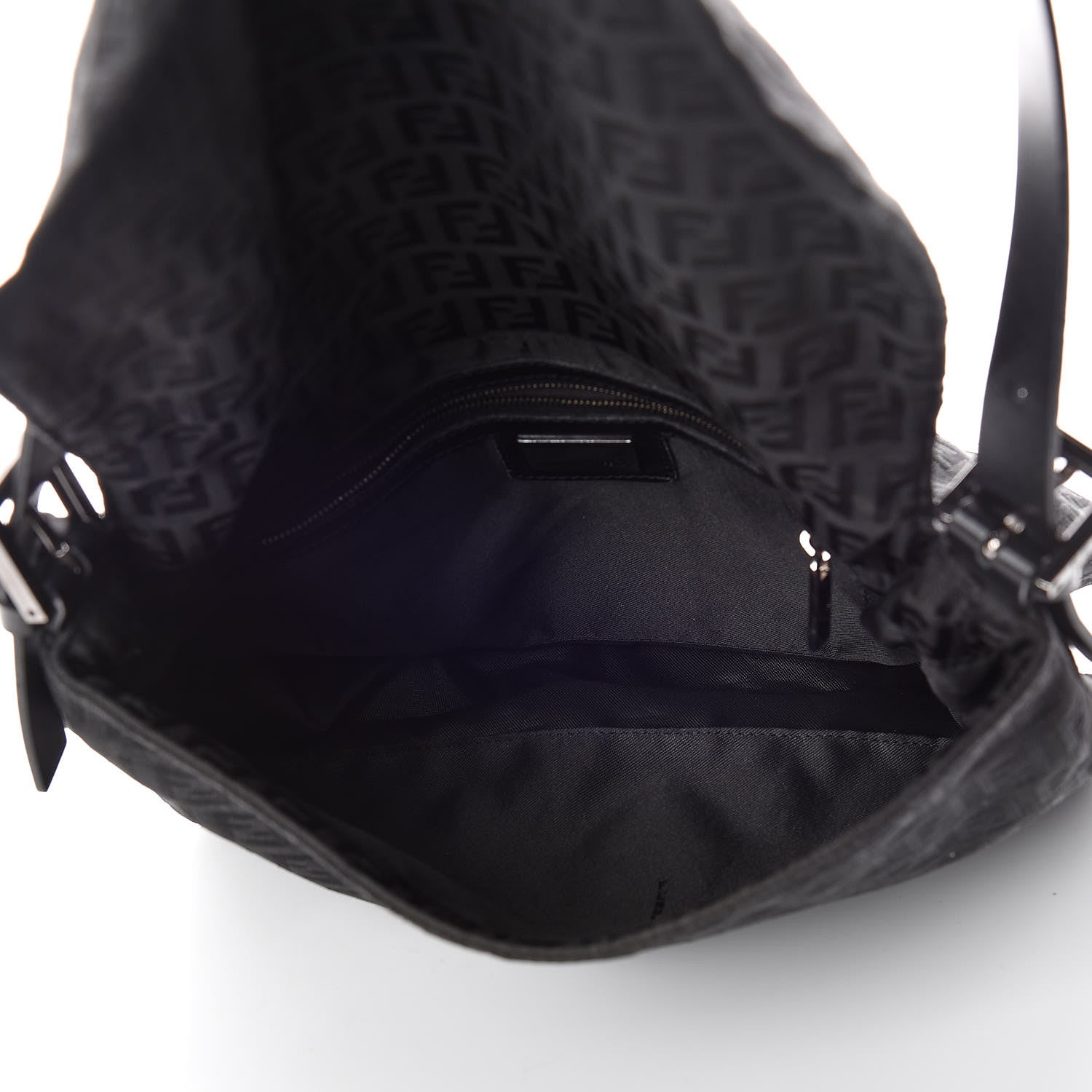 Fendi Zucchino Forever Mama Baguette Black 7 of 16