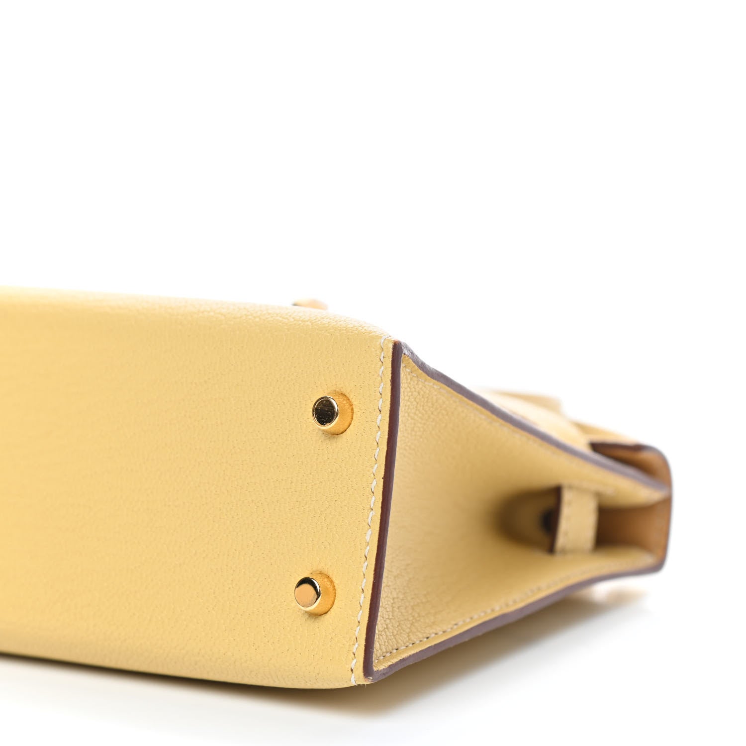 Hermes Chevre Mysore Mini Kelly Sellier 20 Foin 9 of 10