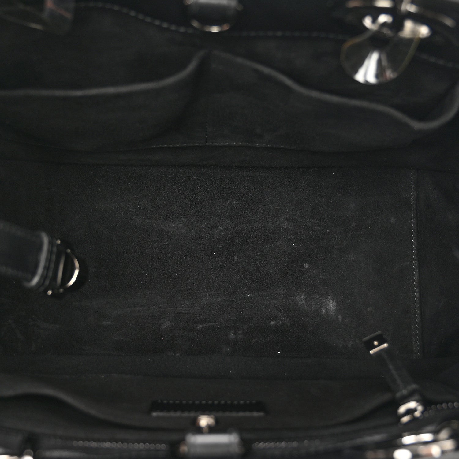 Christian Dior Calfskin Cannage Medium The Lady 95.22 Black 6 of 10