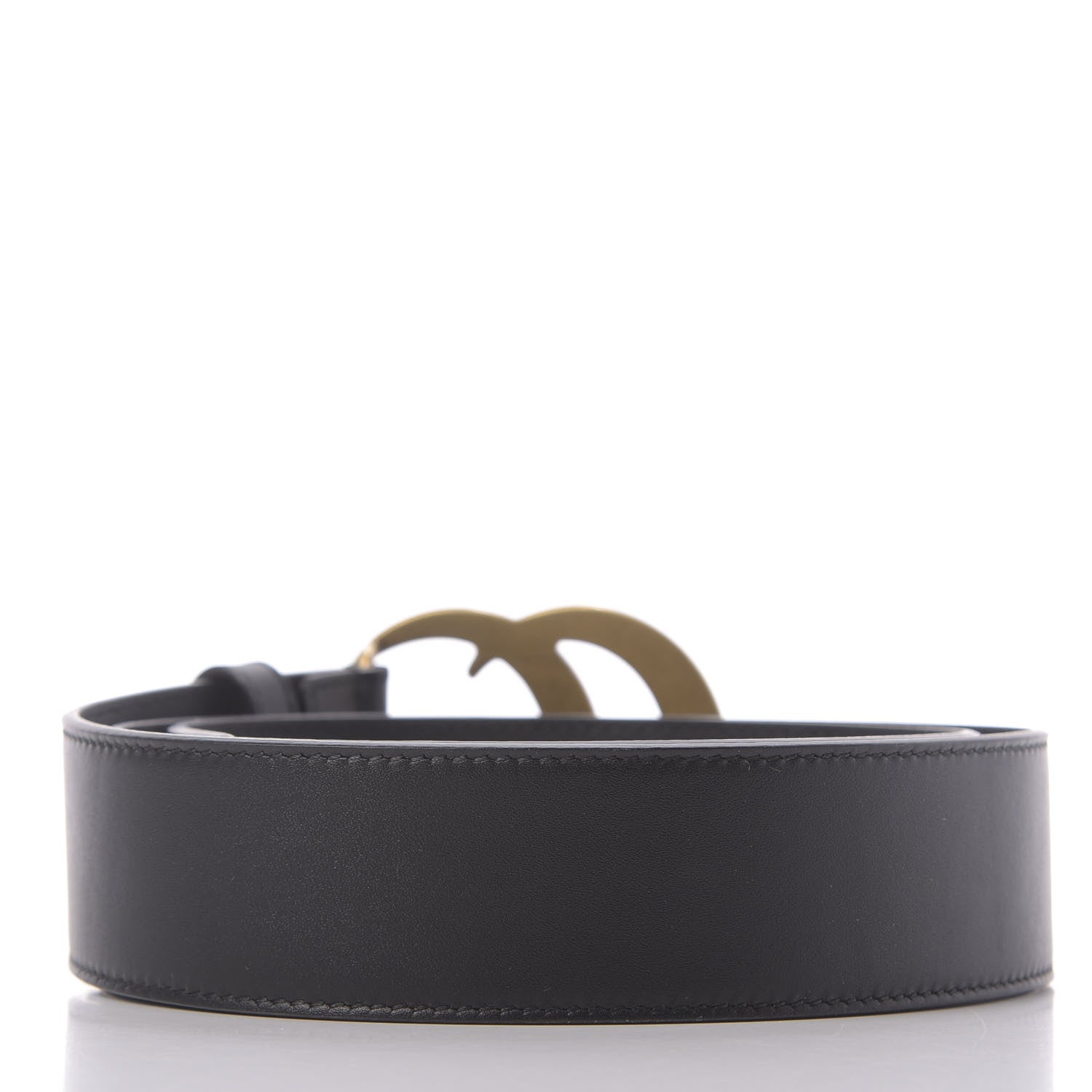 Gucci Calfskin Double G 40mm Belt 85 34 Black 2 of 5