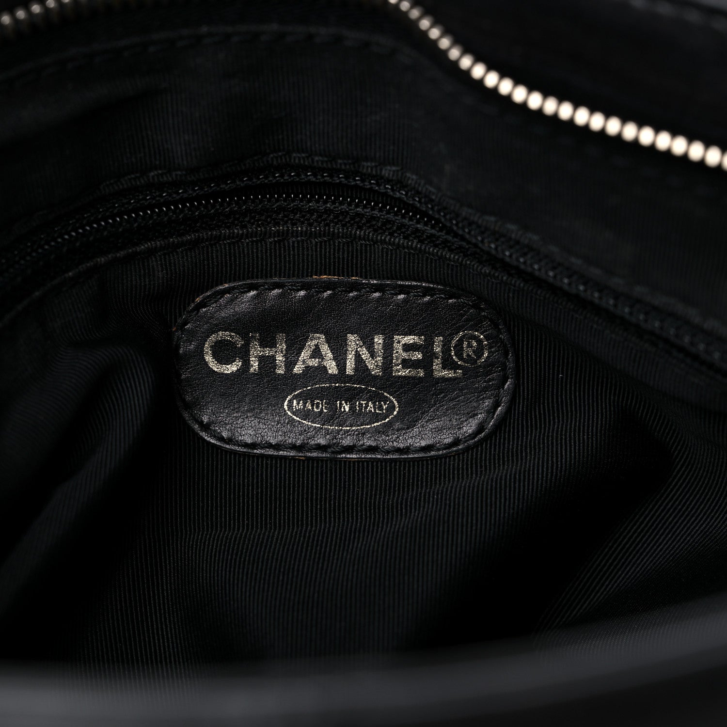 Chanel Calfskin CC Shoulder Bag Black 8 of 15
