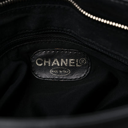 Chanel Calfskin CC Shoulder Bag Black 8 of 15