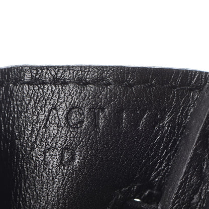 Hermes Swift Birkin 25 Black 11 of 31