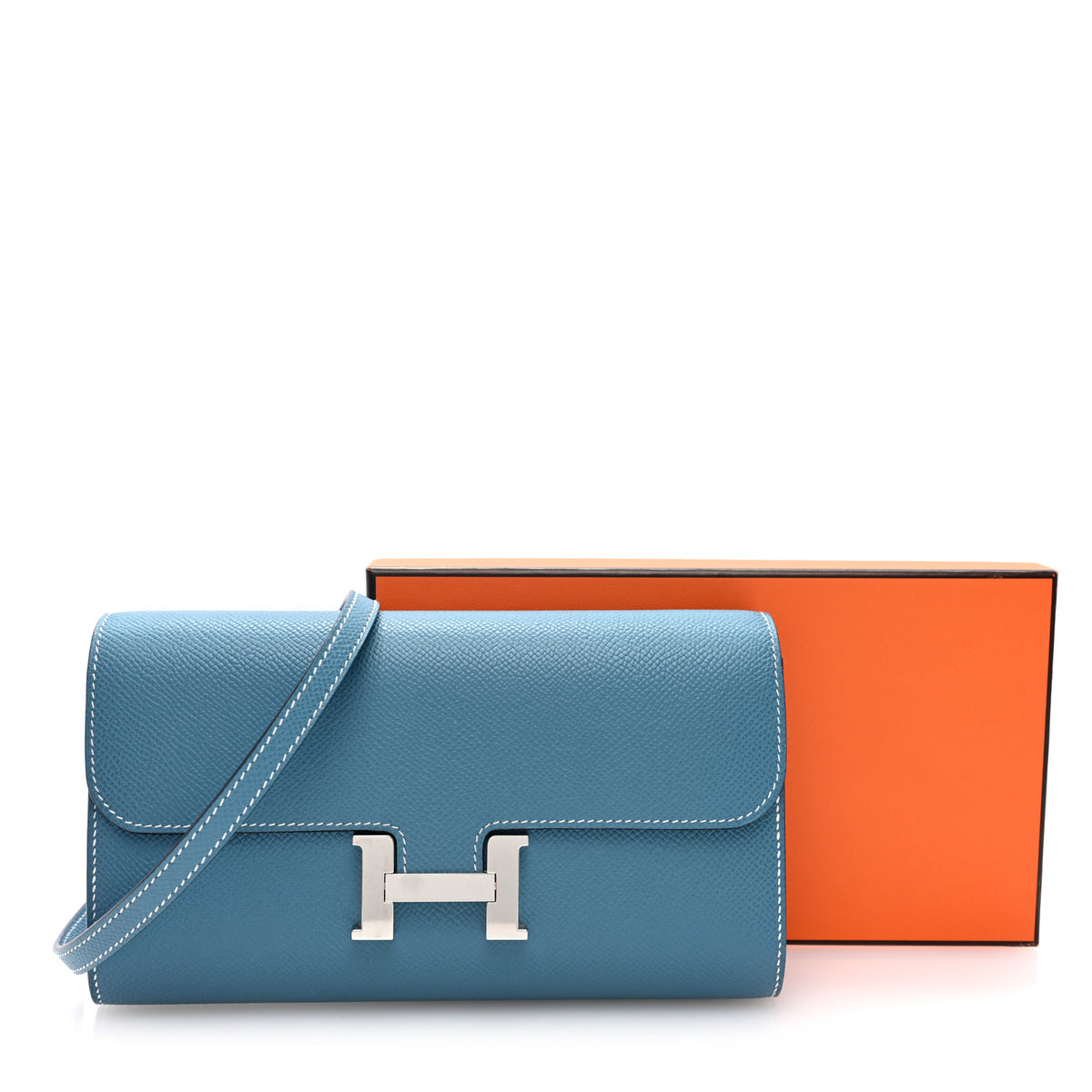 Epsom Constance Wallet To Go New Blue Jean