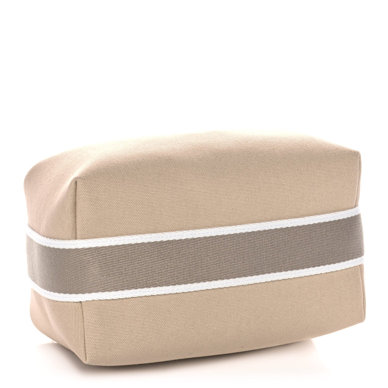 Hermes Canvas Small Bride-A-Brac Pouch Natural 4 of 12