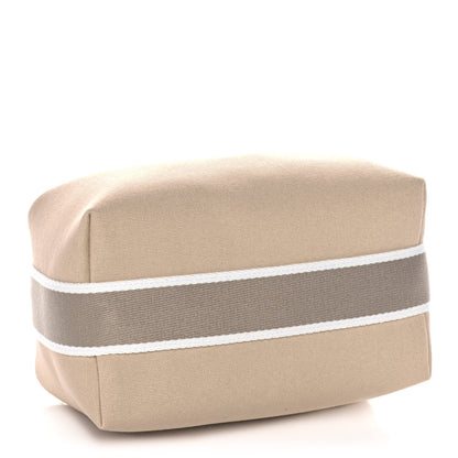 Hermes Canvas Small Bride-A-Brac Pouch Natural 4 of 12