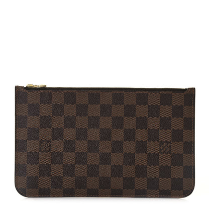 Louis Vuitton Damier Ebene Neverfull MM GM Pochette 1 of 9