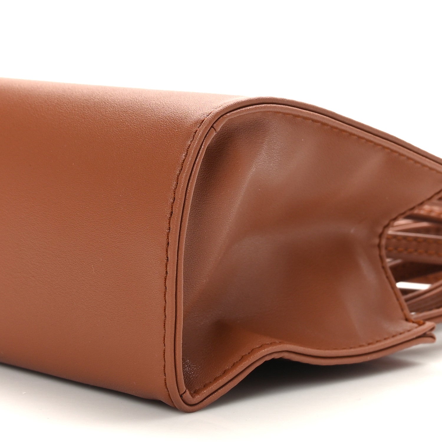 Telfar Vegan Leather Small Shopping Bag Tan 8 of 8