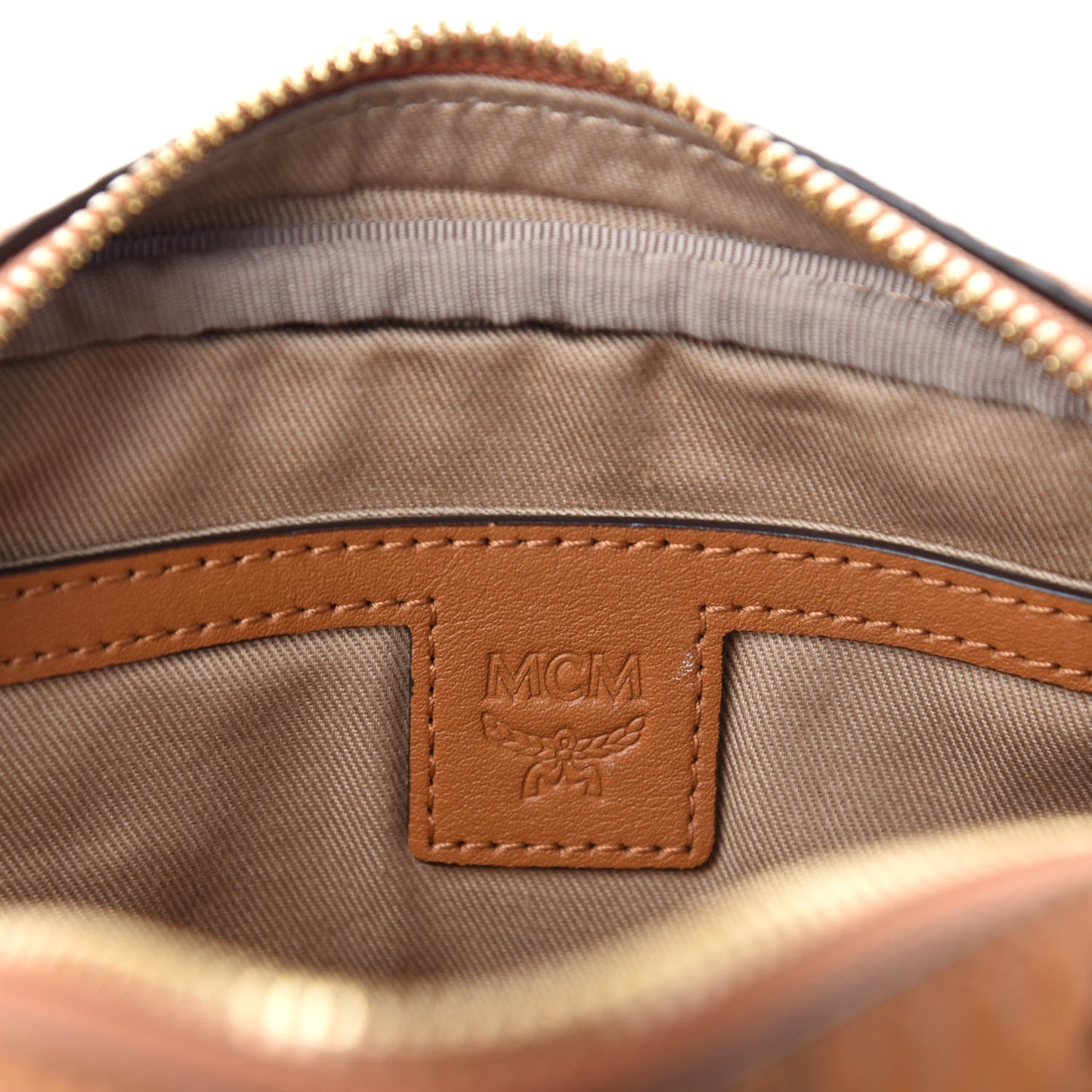 Visetos Klassik Crossbody Bag Cognac