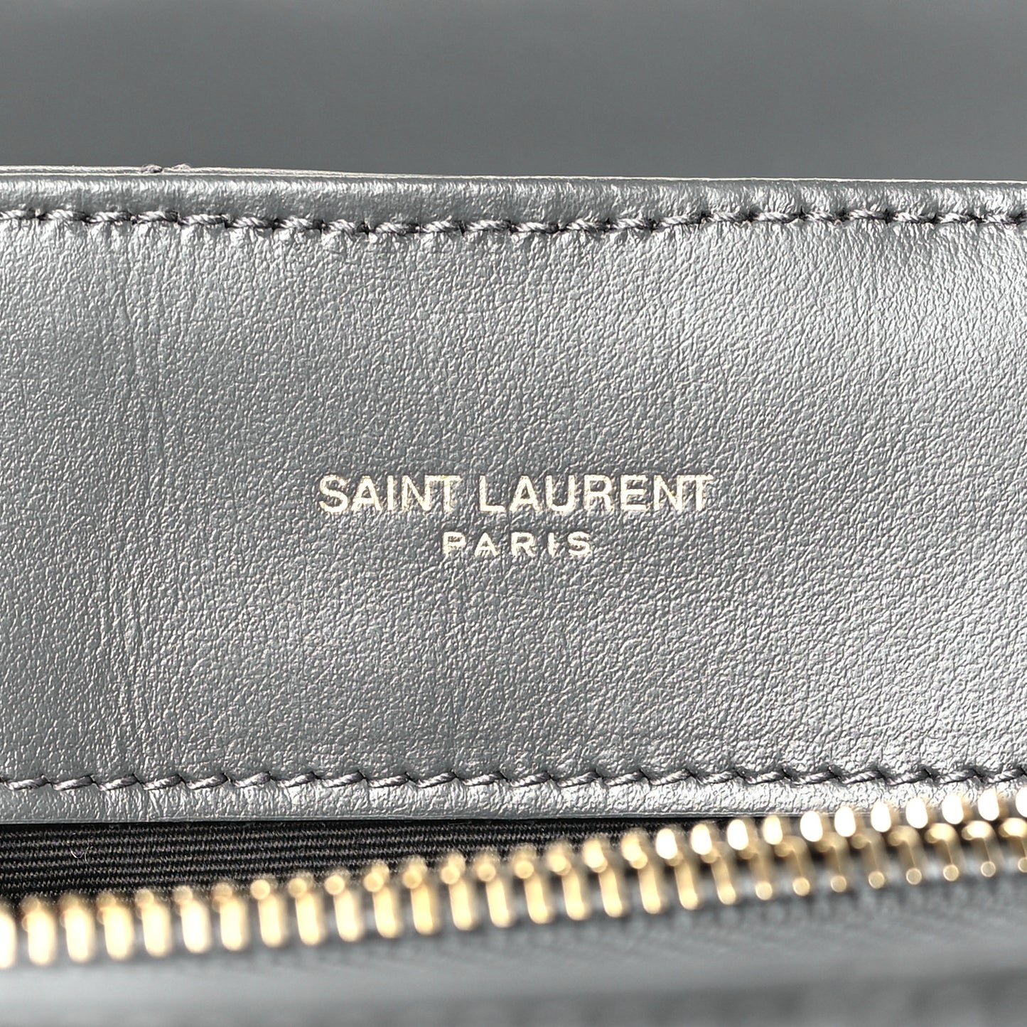 Calfskin Y Quilted Monogram Medium Loulou Chain Satchel Storm