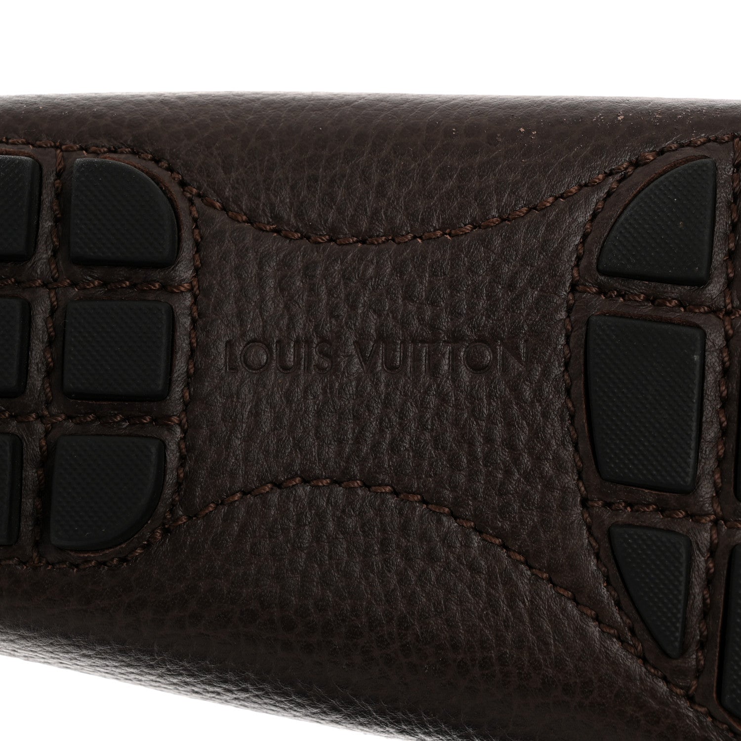 Louis Vuitton Calfskin Mens Monte Carlo Shoe Moccasin Loafers 8 Brown 8 of 9