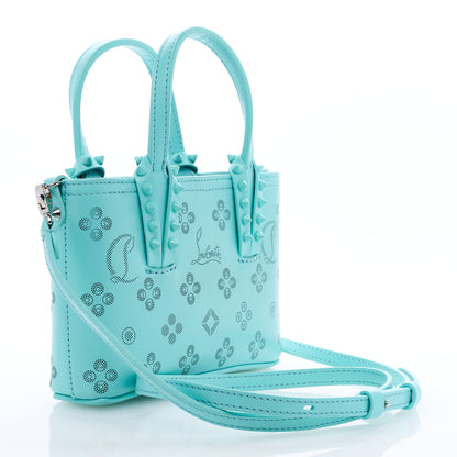 Christian Louboutin Calfskin Loubinthesky Nano Cabata Tote Bermuda 2 of 9