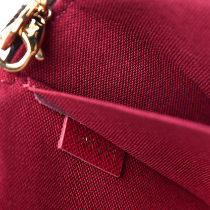 Louis Vuitton Monogram Pochette Felicie Chain Wallet Fuchsia 11 of 18