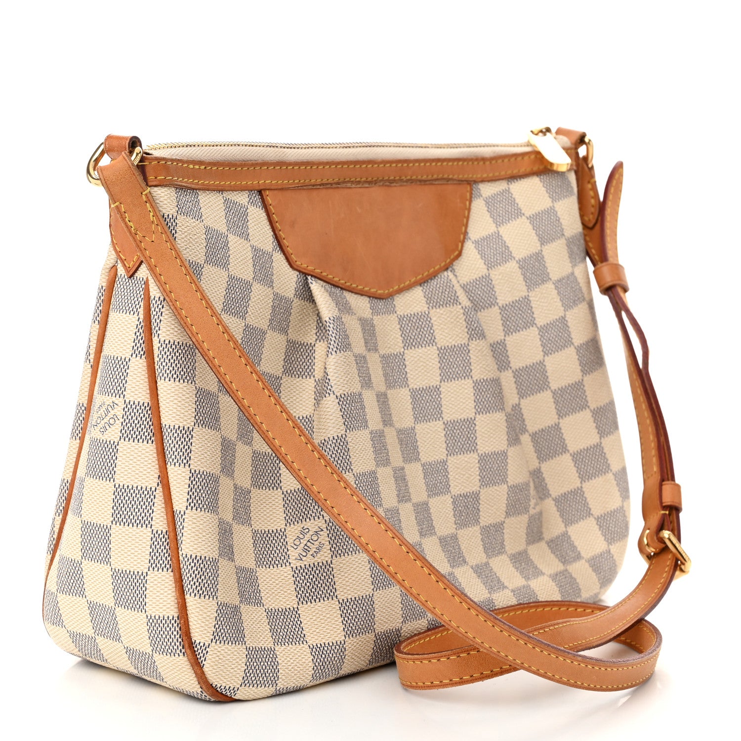 Louis Vuitton Damier Azur Siracusa PM 3 of 9