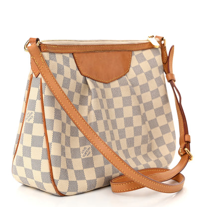 Louis Vuitton Damier Azur Siracusa PM 3 of 9