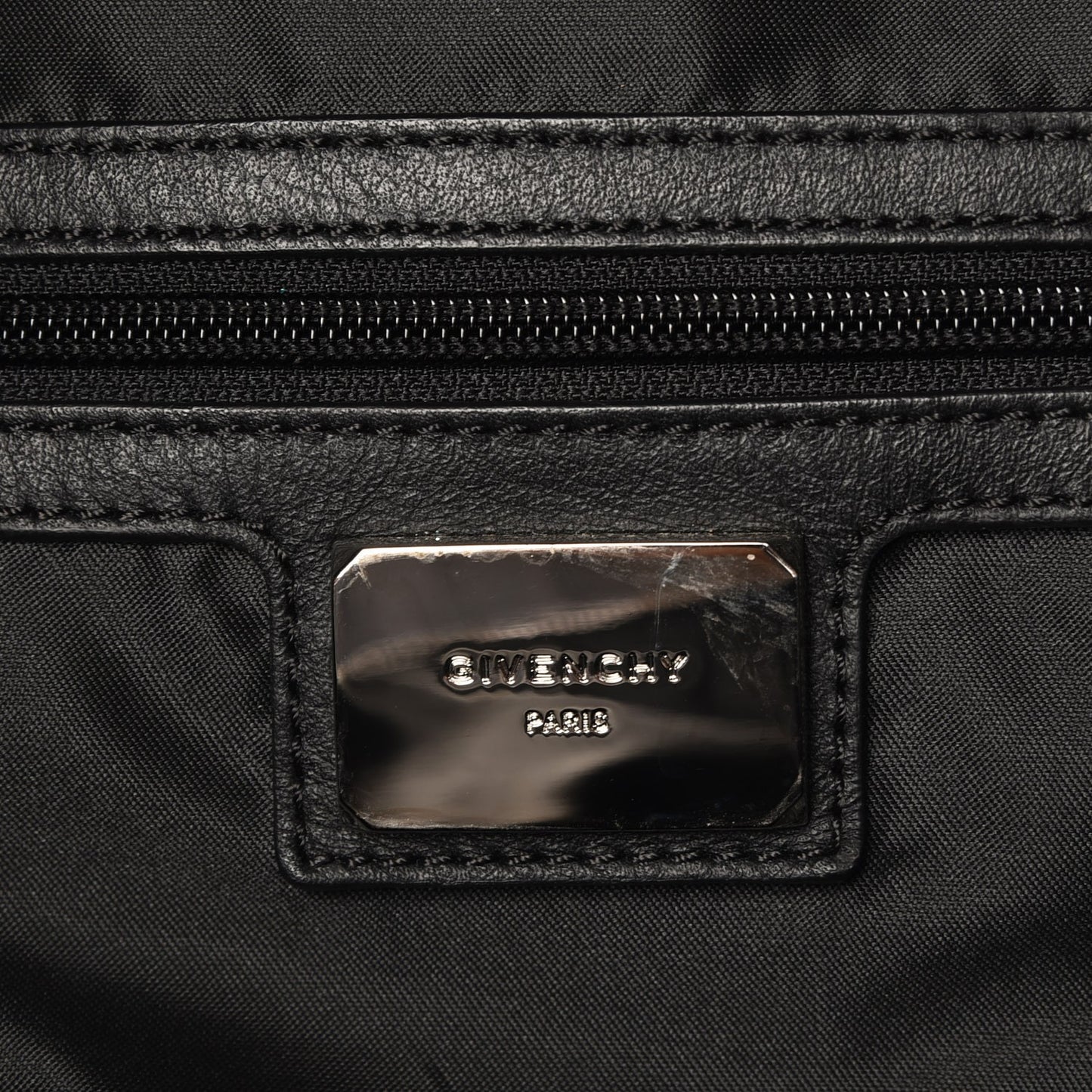 Velvet Logo Backpack Black