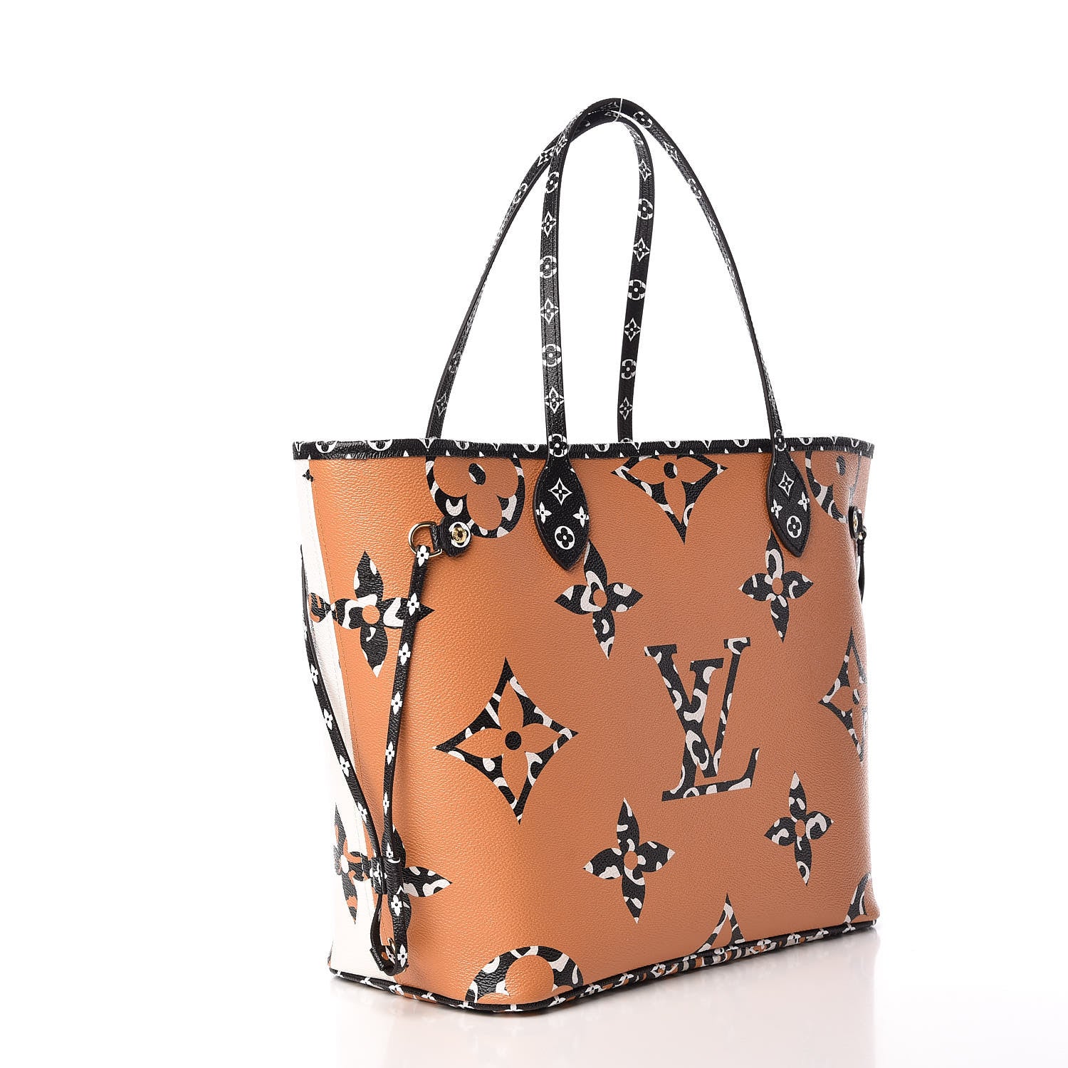 Louis Vuitton Monogram Giant Jungle Neverfull MM Ivory 4 of 10