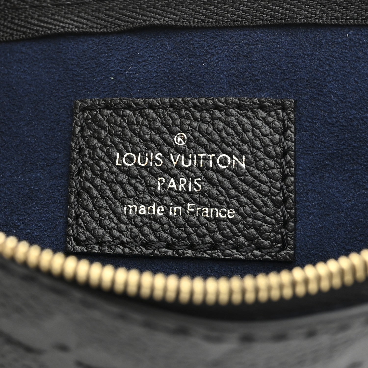 Louis Vuitton Empreinte CarryAll PM Pochette Black 6 of 6