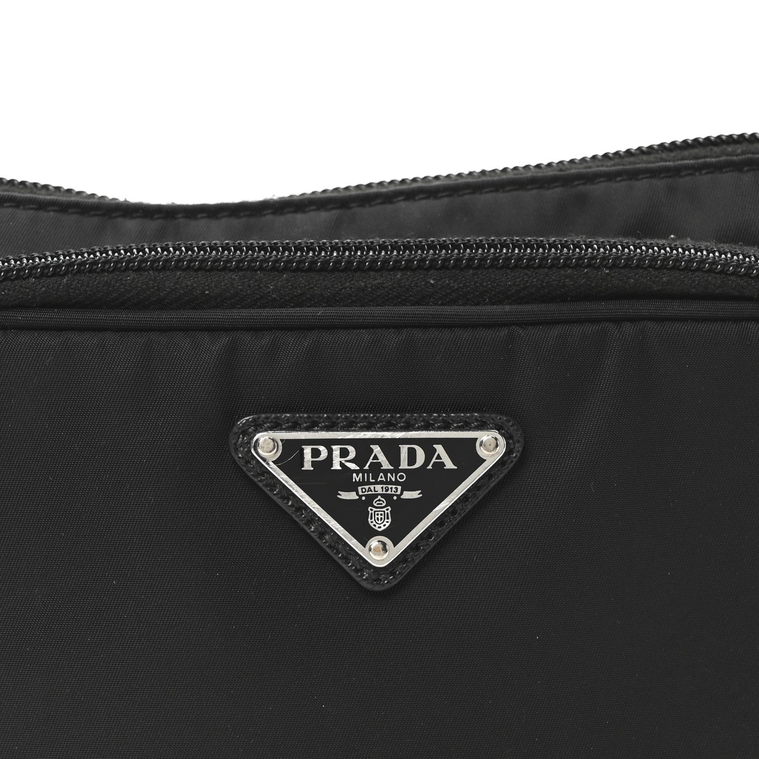 Prada Re-Nylon Saffiano Belt Bag Black 8 of 10