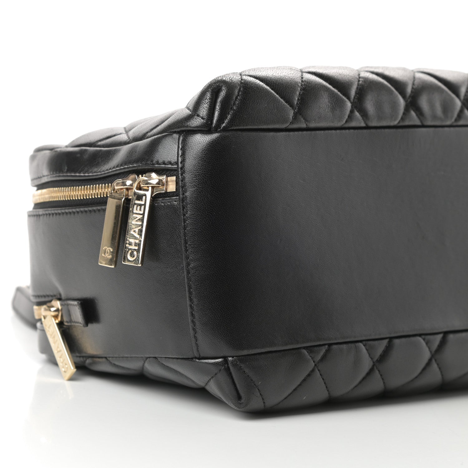Chanel Lambskin Quilted Medium Trendy CC Bowling Bag Black 10 of 15