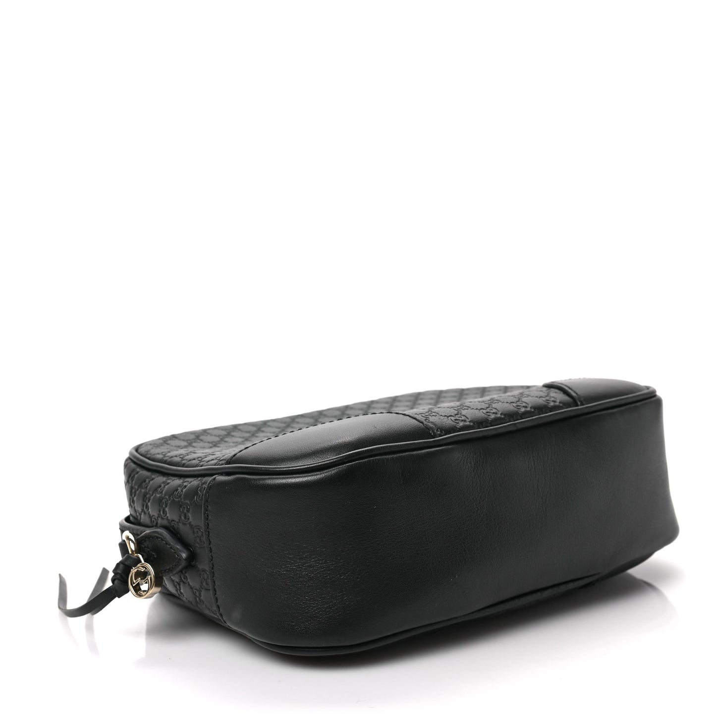 Microguccissima Mini Bree Messenger Bag Black
