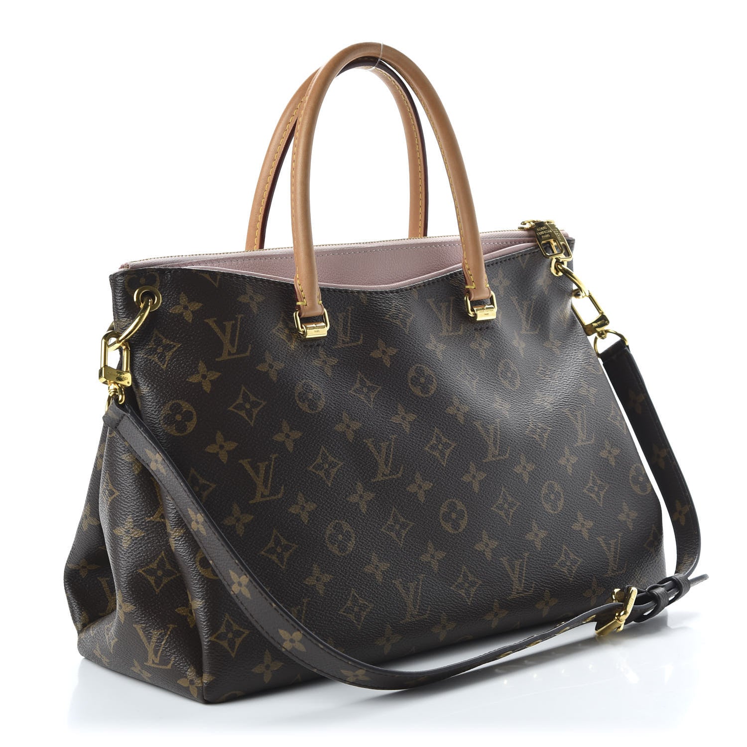 Louis Vuitton Monogram Pallas Rose Ballerine 2 of 8