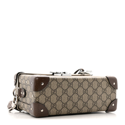 Gucci GG Supreme Monogram Globe-Trotter Beauty Case Brown 4 of 14