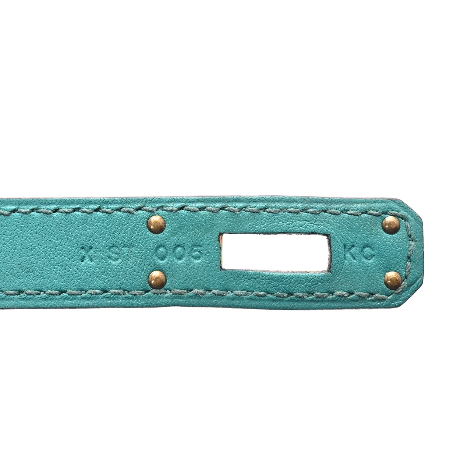 Hermes Swift Kelly Cut Clutch Pochette Vert Verone 7 of 7