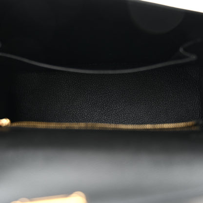 Hermes Epsom Kelly Sellier 25 Black 5 of 11