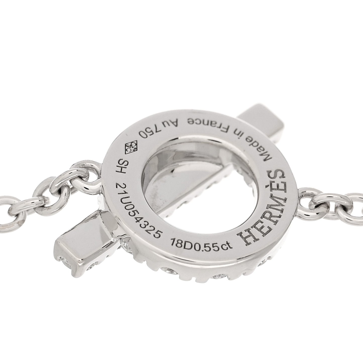 18K White Gold Diamond Finesse Bracelet SH