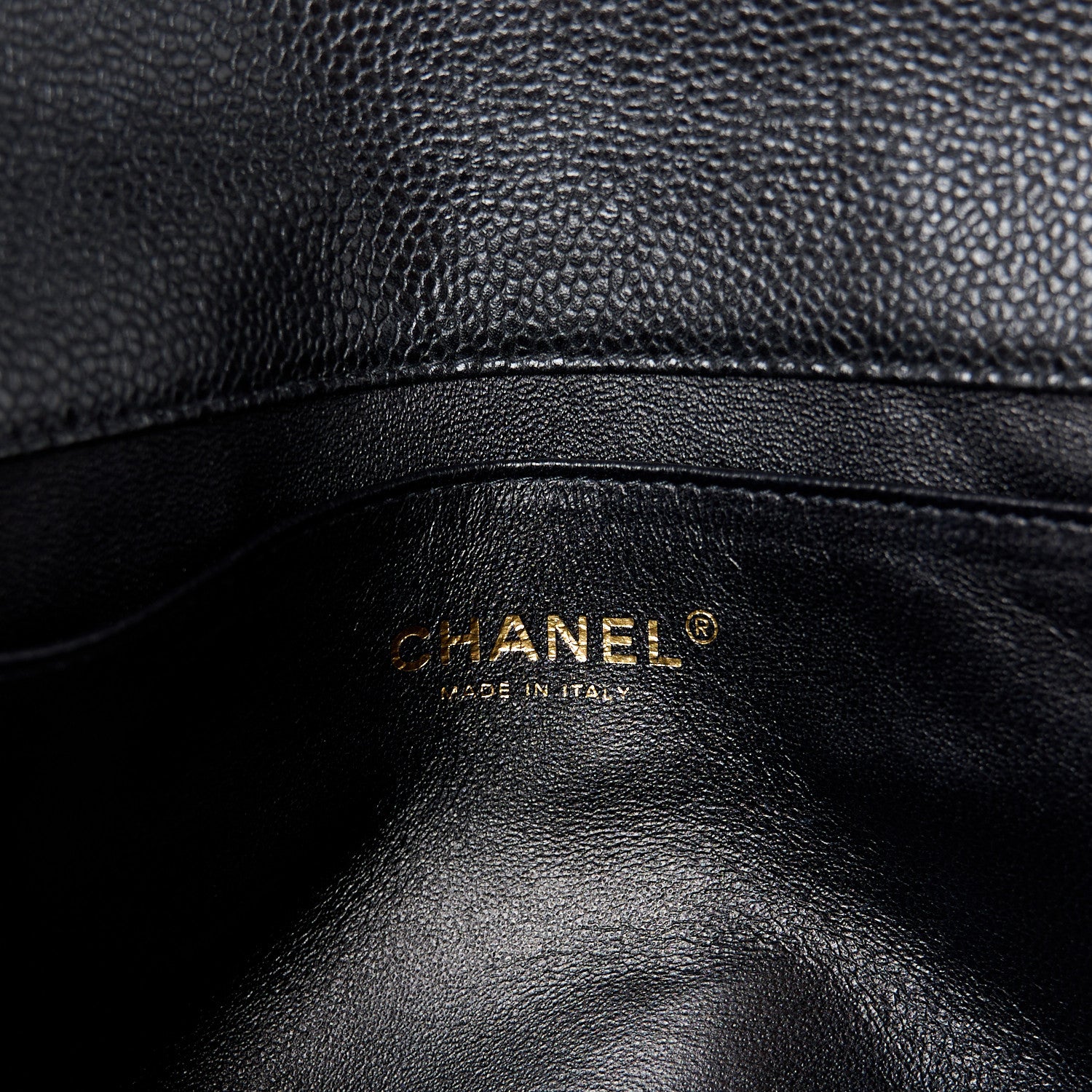 Chanel Caviar Quilted Clutch With Chain Flap Black 6 of 12