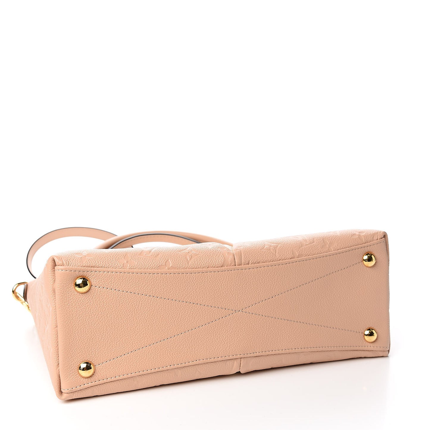 Empreinte V Tote MM Beige Rose Creme