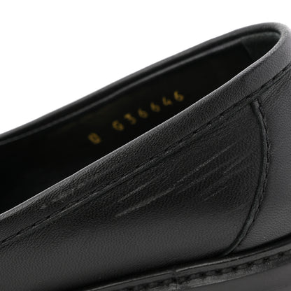 Chanel Lambskin Quilted CC Turnlock Loafers 36.5 Black 11 of 11