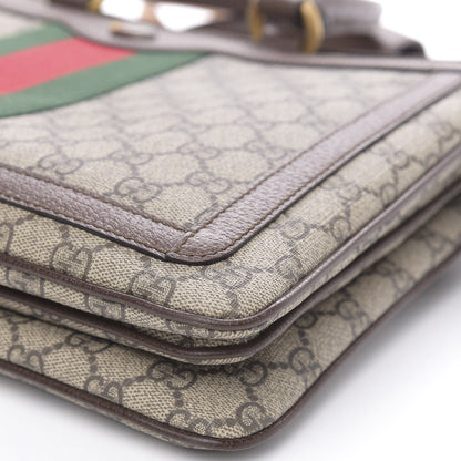 Gucci GG Supreme Monogram Web Ophidia Convertible Backpack Beige New Acero 9 of 10