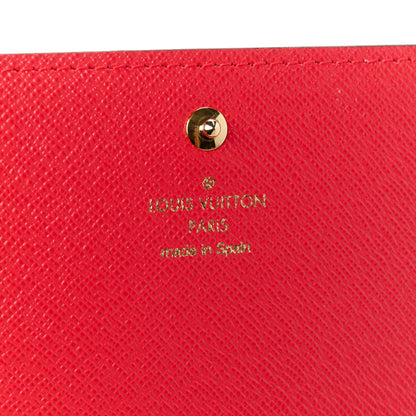 Louis Vuitton LOUIS VUITTON Damier Ebene 2021 Christmas Animation London Sarah Wallet 6 of 11