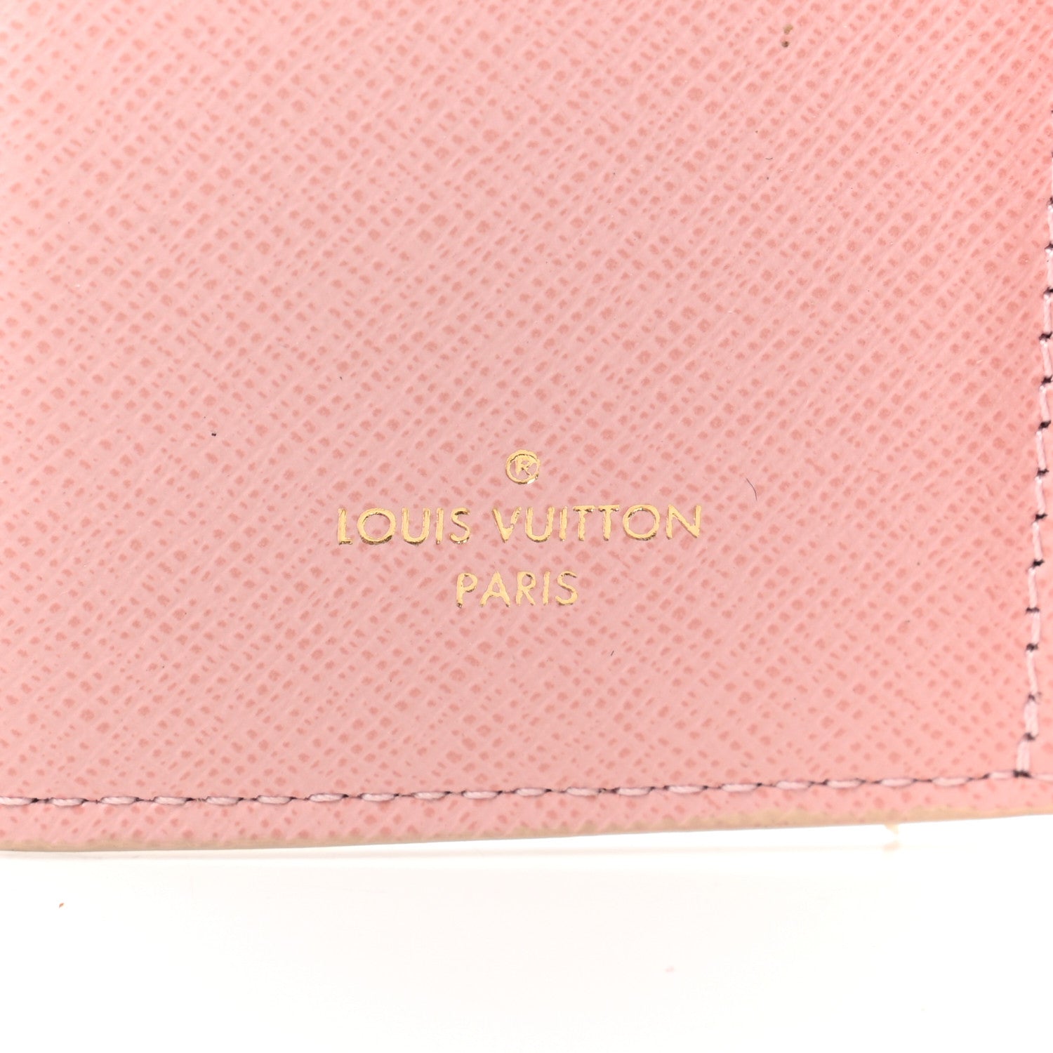 Louis Vuitton Damier Azur Victorine Wallet Rose Ballerine 6 of 7