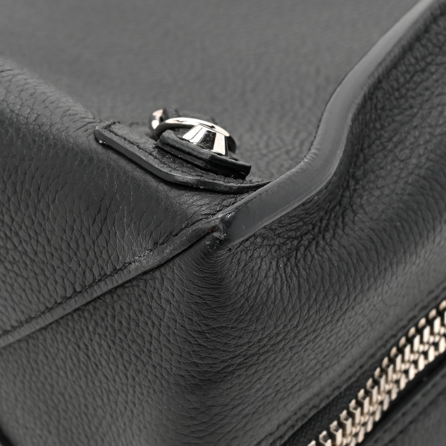 Veau Papier A5 Zip Around Tote Black