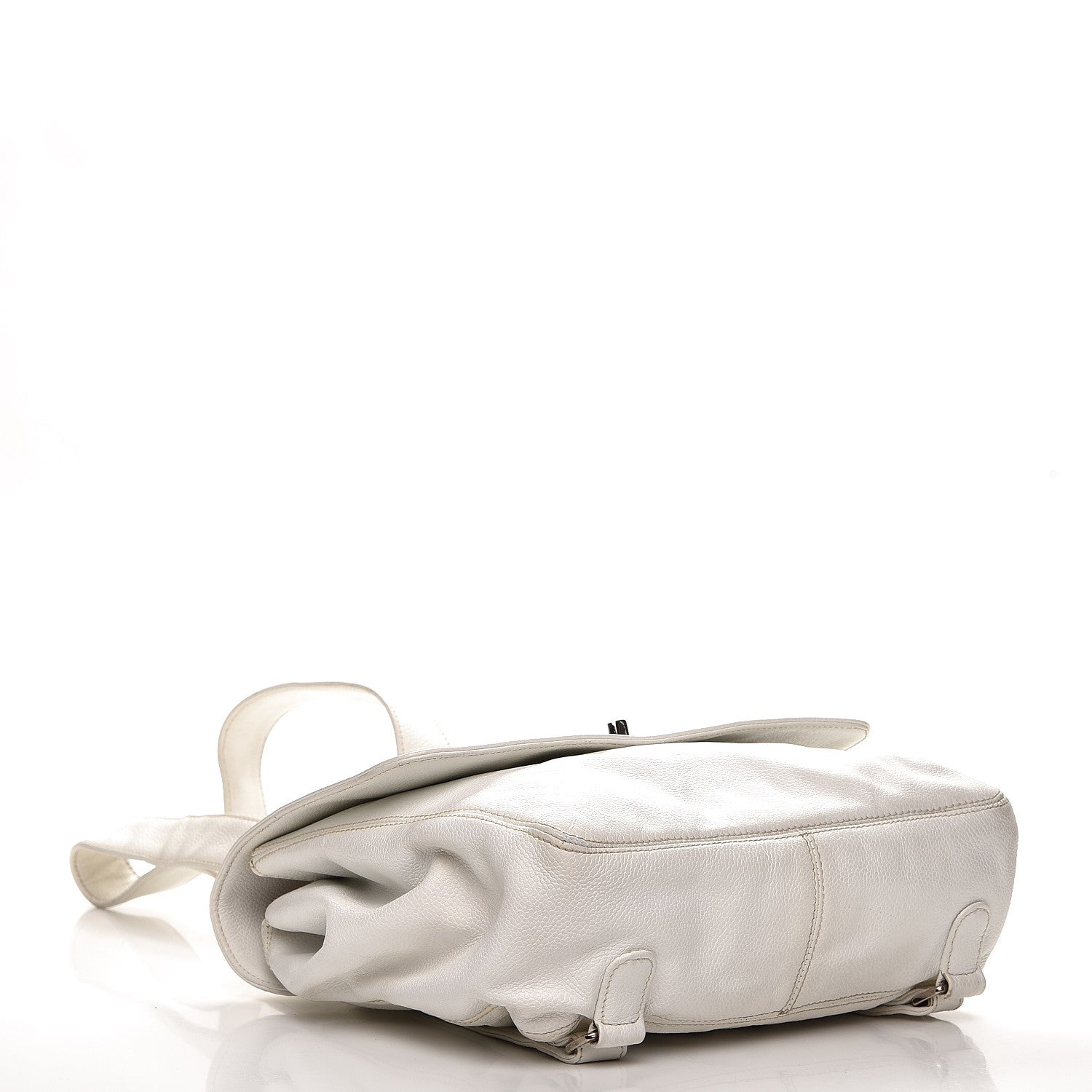 Chanel Caviar CC Backpack White 4 of 14