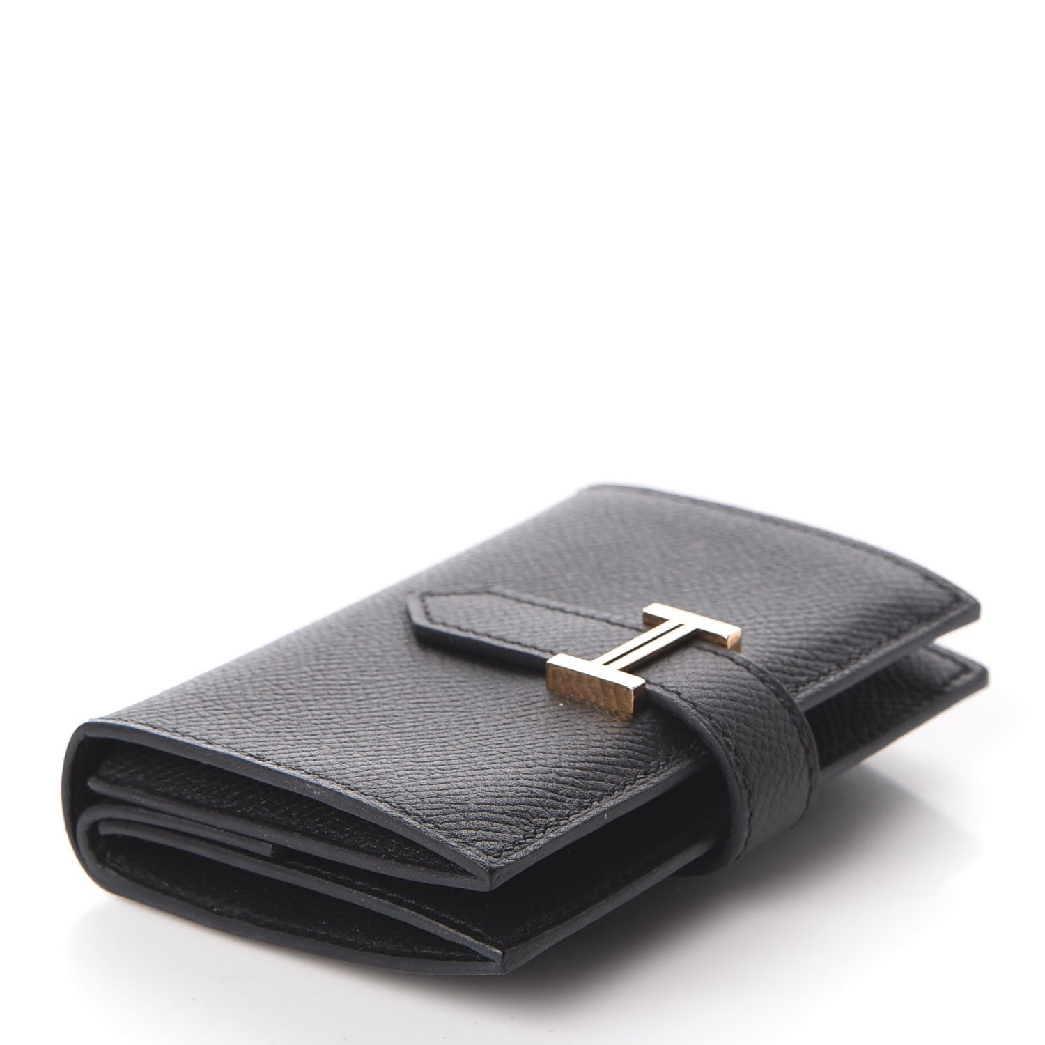 Hermes Epsom Mini Bearn Wallet Black 4 of 8