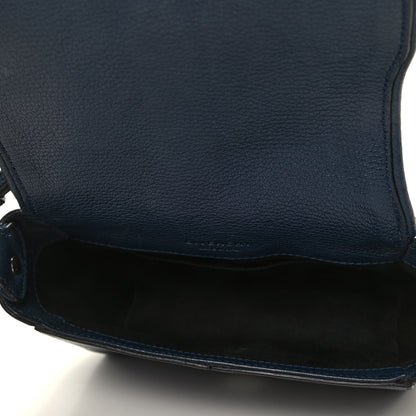Givenchy Sugar Goatskin Obsedia Shoulder Bag Navy 5 of 9