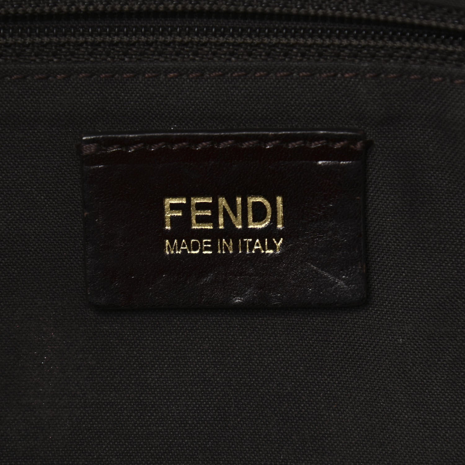 Fendi Denim Medium Convertible Baguette Blue 6 of 12