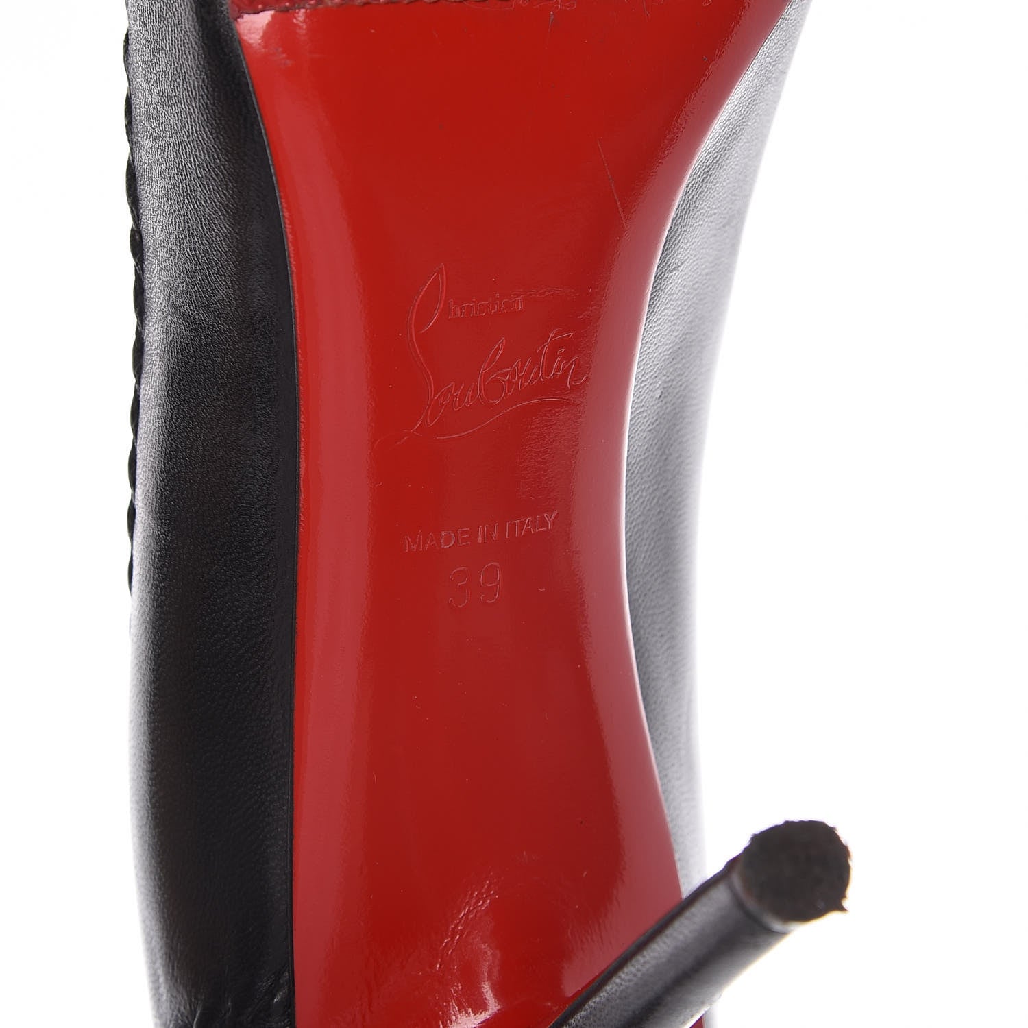 Christian Louboutin Shiny Nappa Marpelissimo 85 Pumps 39 Black 8 of 12